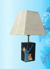 carbon carved elegant cute desk lamp-for practical use for air cleanse for decor