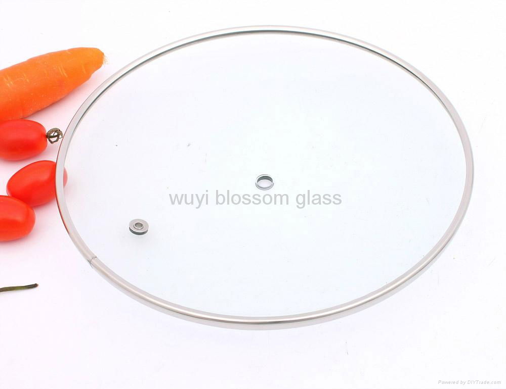 glass lid C-TYPE round shaped for saucepan 2