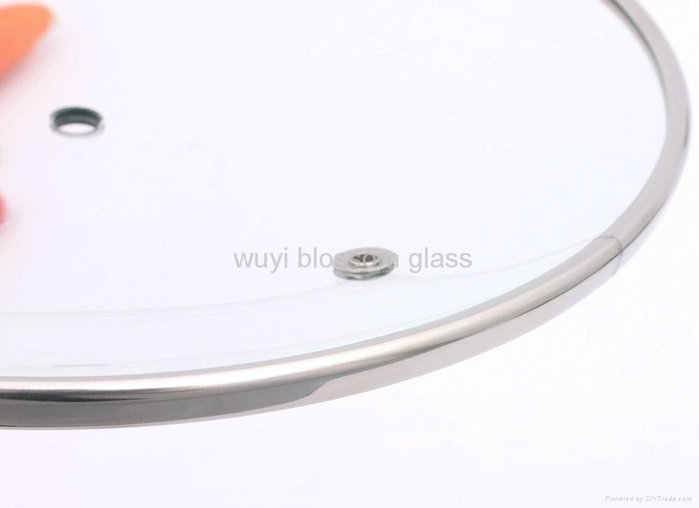 glass lid C-TYPE round shaped for saucepan 5