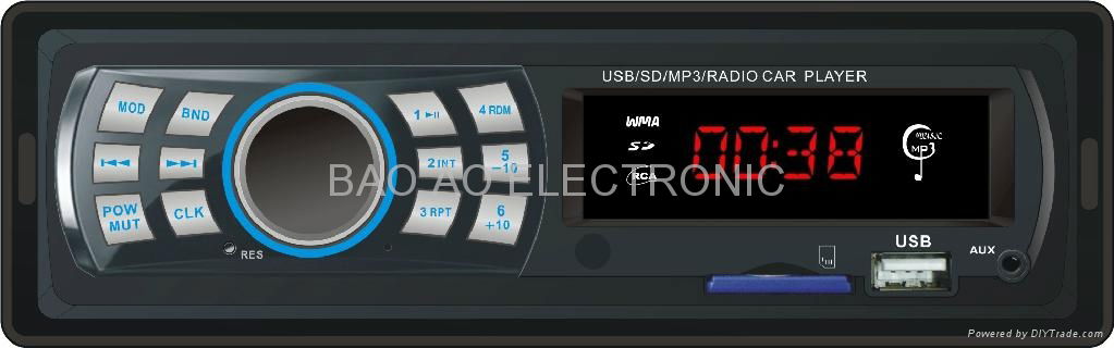 2013 Car MP3 Player & FM Transmitter with USB Slot  3