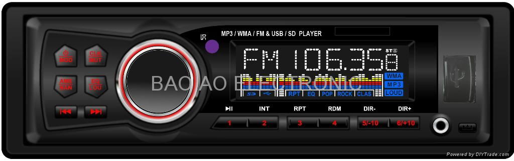 car mp3 player with usb/sd/AUX-IN