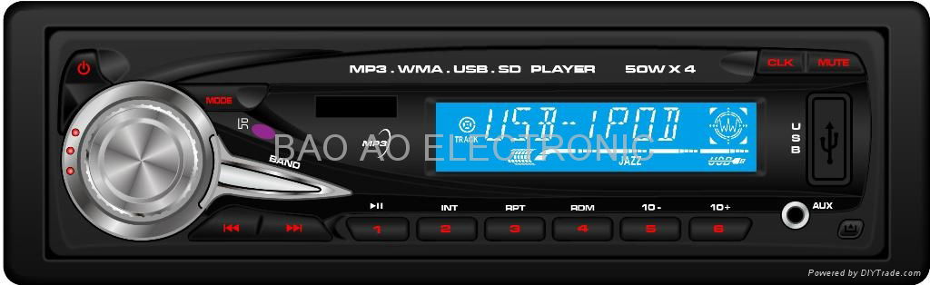 FM Transmitter car mp3 player with USB SD AUX interface  2