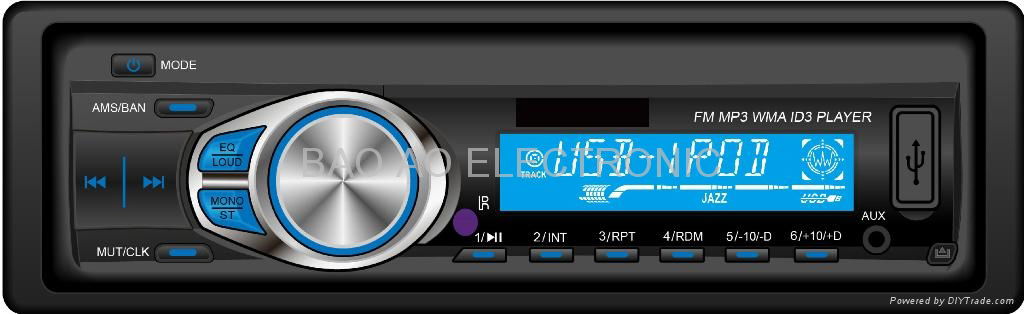 FM Transmitter car mp3 player with USB SD AUX interface  5