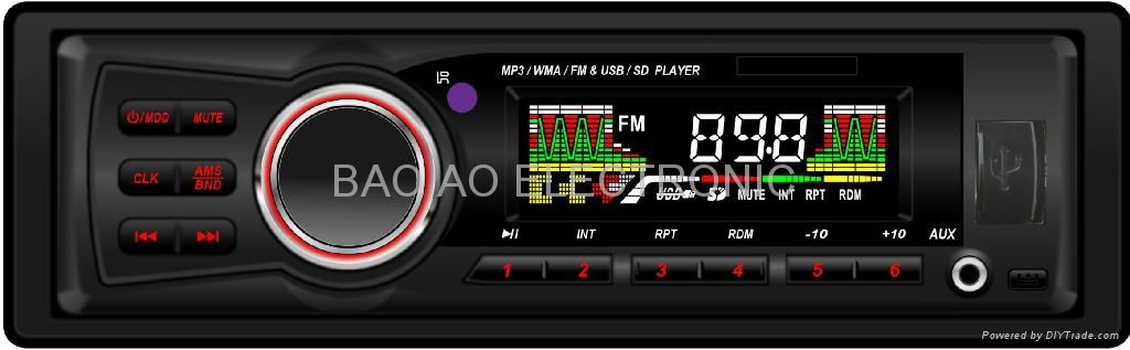 car mp3 fm transmitter-car audio mp3 fm  2