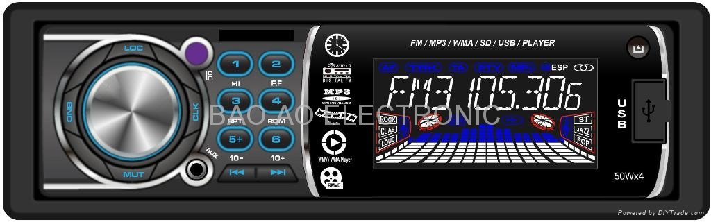 car mp3 fm transmitter-car audio mp3 fm  4