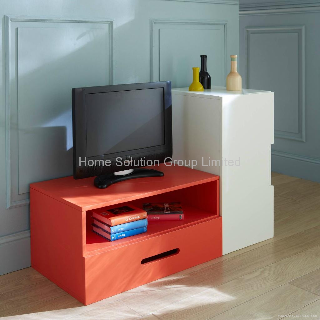 MDF colorful TV Stand Cabinet