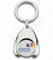 Promotional Trolly Coin Keyrings