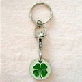 Trolley Coin Key Chain