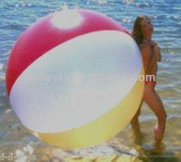Cheap Large Beach Ball for Racket Games Inflatable Toys ball 4.
