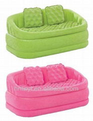 Inflatable Double Sofa Seat,2-person Inflatable Sofa Bed