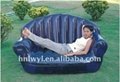 Inflatable Double Sofa Seat,2-person Inflatable Sofa Bed 3