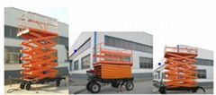 hydraulic mobile lifting platform