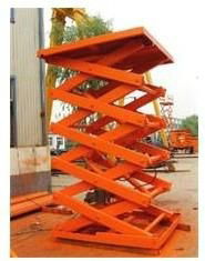 stationary scissor lift platform