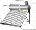 Non-pressurized solar water heater