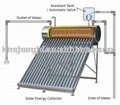 Pre-heat solar water heater