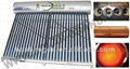 copper coil solar water heater