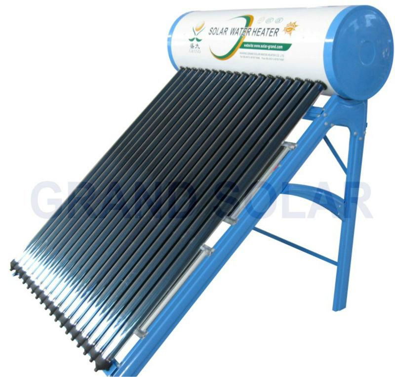 Pressurized solar water heater