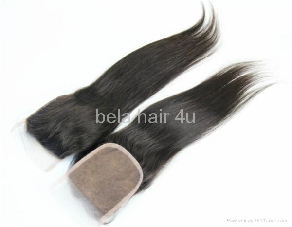 brazilian-virgin top closure lace frontal hairpiece