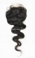 brazilian virgin lace frontal Indian remy hairpieces 4