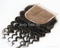 brazilian virgin top closure full lace hair pieces 2