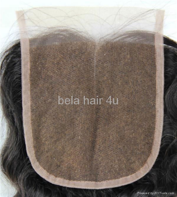 brazilian virgin top closure full lace hair pieces 5