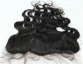 brazilian virgin top closure full lace human hair 2