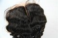 brazilian virgin top closure full lace human hair 4