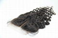 full lace closurs 100%brazilian virgin hair pieces 4