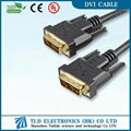 Full HD DVI-D 18+1 Single Link Cable Male to Male