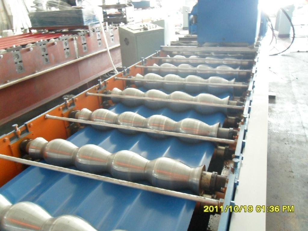 Roof profiles forming machine 4