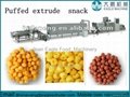 Puffed cereal snack food extruder machine processing line  3