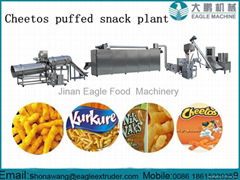 Nik nak  snack food  extruder machinery  