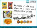 Nik nak  snack food  extruder machinery   4