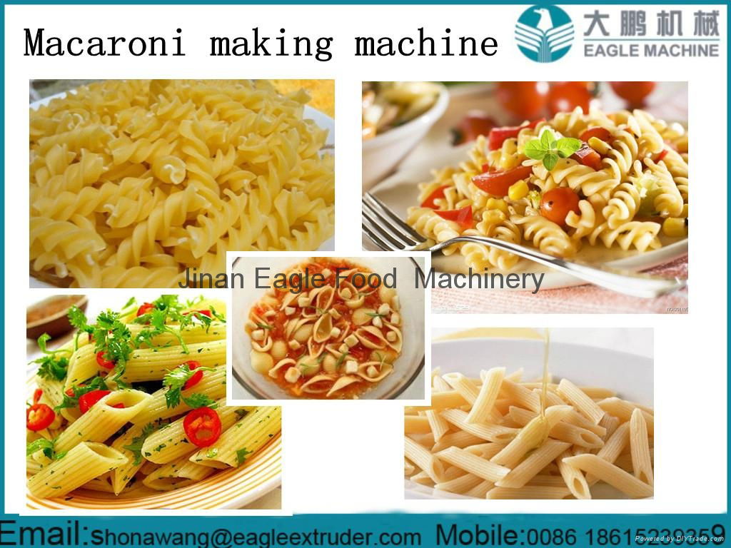 Autoamtic pasta macaroni  extruder machinery 