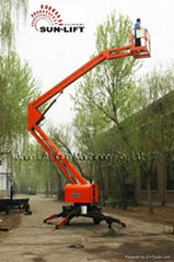 Hydraulic spider lift