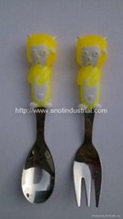 2pc kid cutlery with gift box packing