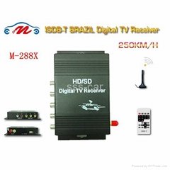 Car ISDB-T Brazil digital tv receiver (M-288X)