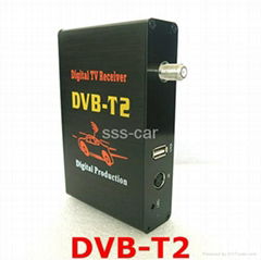 New Designed car dvb-t2 digital tv tuner