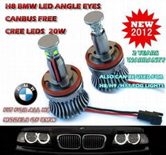 Lastest New Cree LED Angel eyes FOR BMW E60