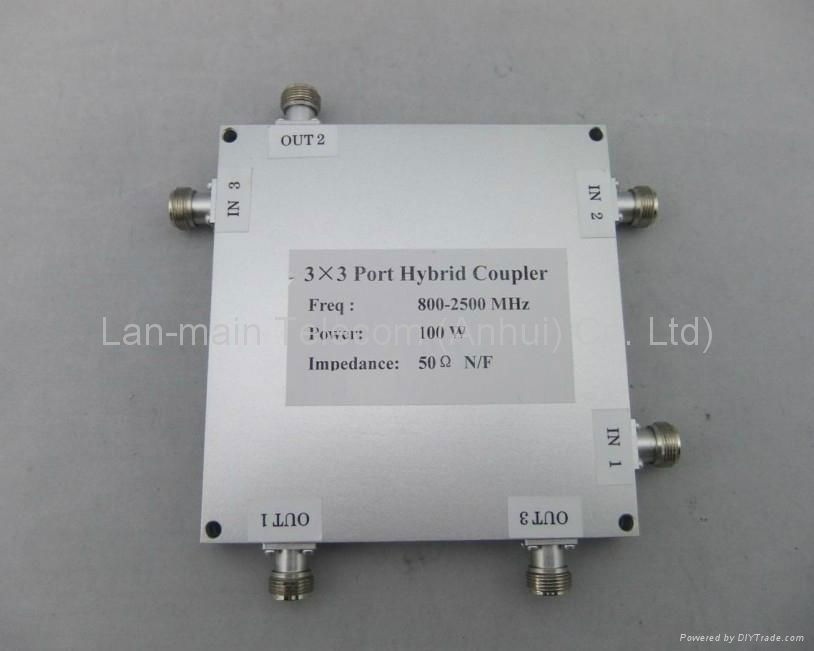 698-2700MHz RF 3:3 Hybrid Matrix Coupler