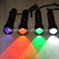 China hot style Cree Q5 501B CE ROHS approved aluminum led flashlight 4