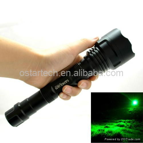 Best price 1200lumen TR-1200 5*CREE Q5 rechargeable led flashlight 4