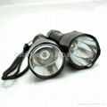 high lumen super bright widely used for bike hunting cree led flashlight 1