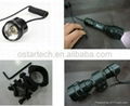 high lumen super bright widely used for bike hunting cree led flashlight 4