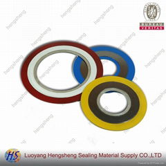 Color Inner and Outer Ring Spiral Wound