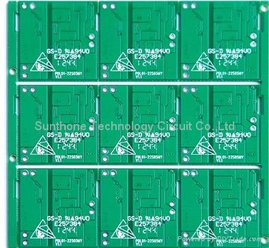 Double layer HASL board pcb