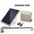 Ahouse Solar System Double Swing Gate Opener 1