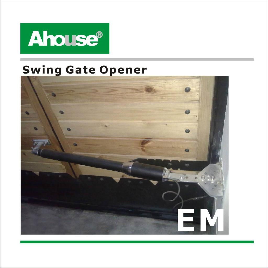 Ahouse Solar System Double Swing Gate Opener 5