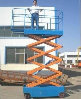 hydraulic self propelled scissor lift platform 2