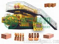 Fried  brick making machine